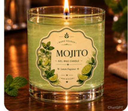 Mojito Novelty Gel Candle for Gift and Home Décor in Sant Nagar